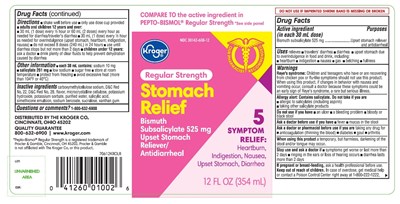 70608TOP artwork.png.jpg Kroger Regular Strength Pink Bismuth - 70608TOP artwork